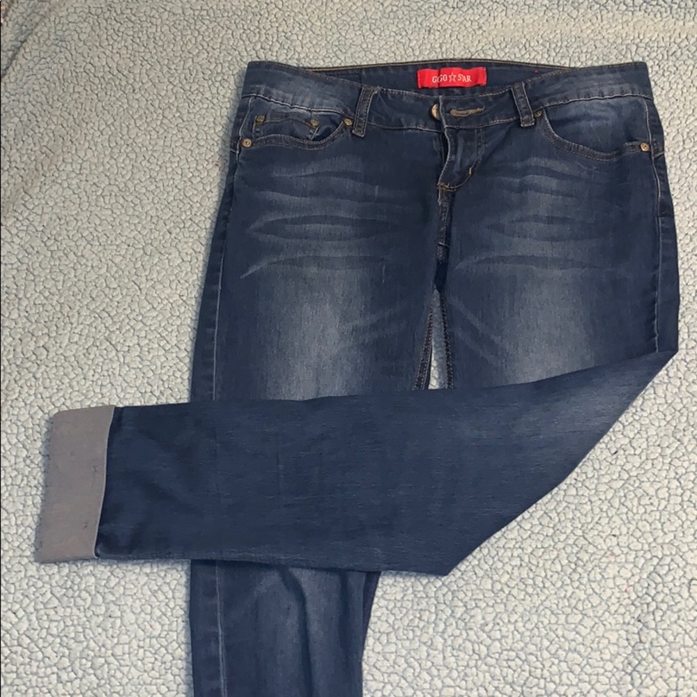 GoGo Star blue jeans